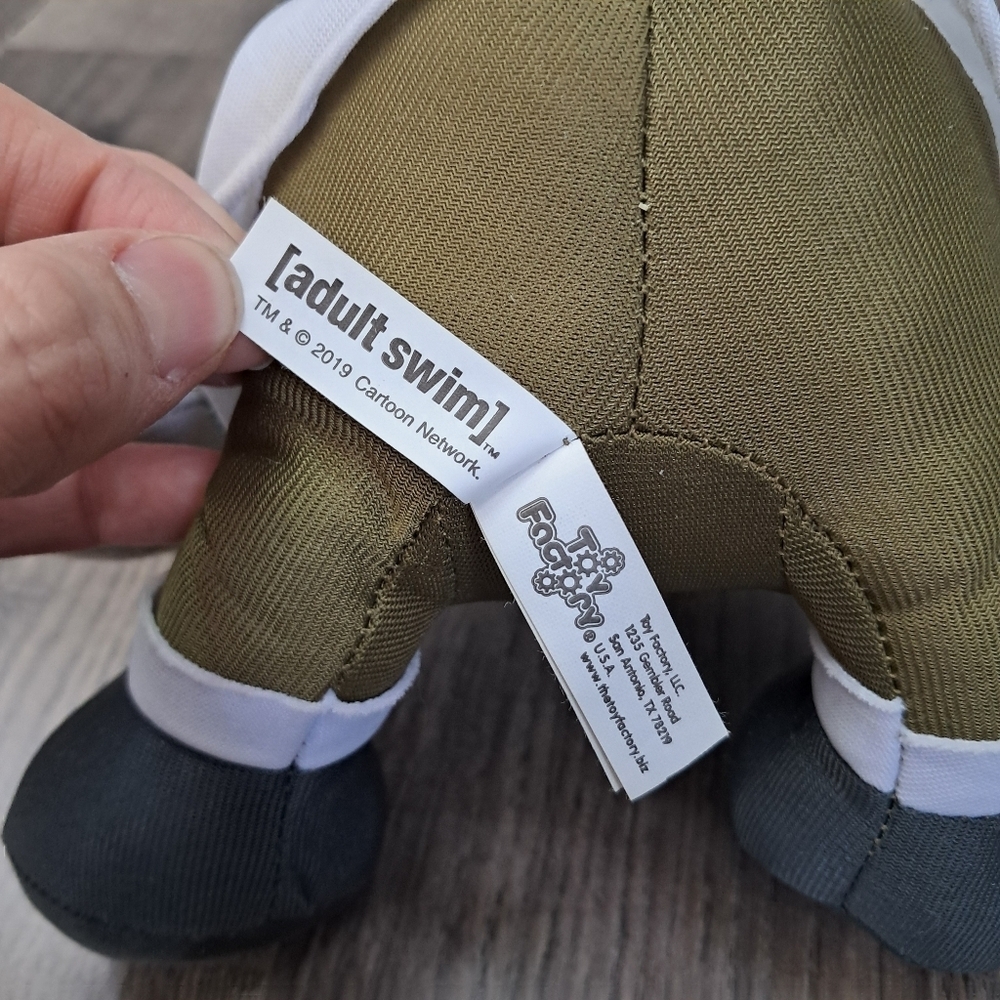 Rick 10” Plush From Rick and Morty Official License Toy Factory 2019 Adult Swim - Picture 6 of 10